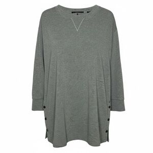 Scotch & Soda Gray Sweatshirt Dress
